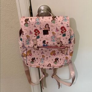 Disney Princess Pastel Pink Backpack